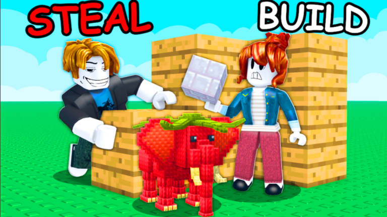 Build a Base and Steal Roblox gameplay